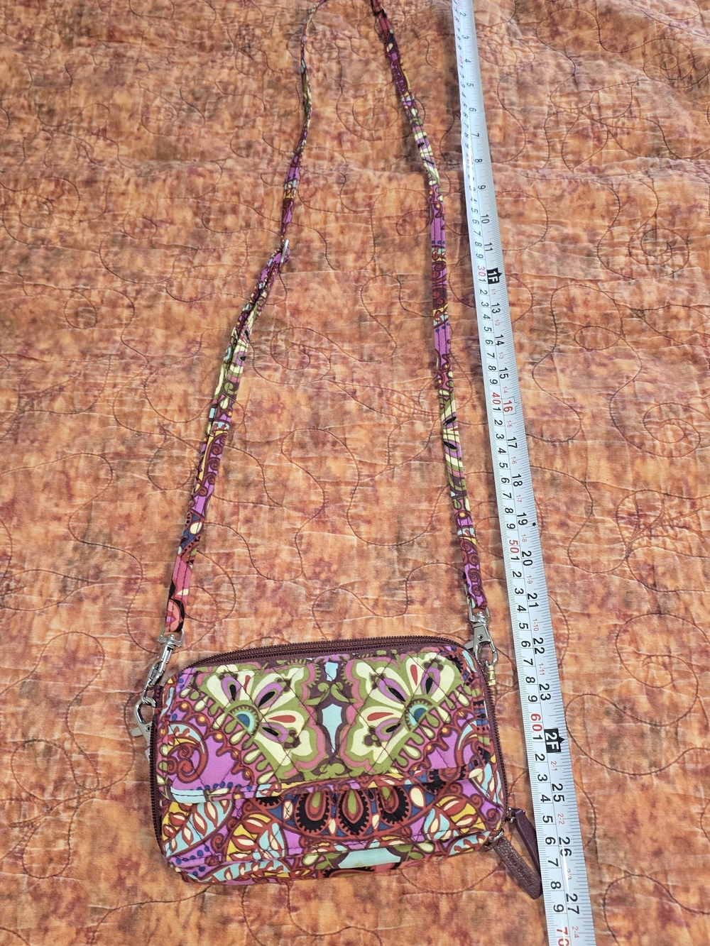 Vera Bradley All-In-One Crossbody Wristlet Purse - Resort Medallion